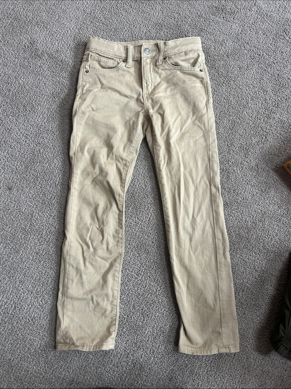Old Navy 360 Stretch size 8 Slim Straight Khaki Jeans
